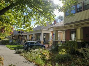(Leah Hogsten  |  The Salt Lake Tribune) Homes north of Liberty Park. Salt Lake City is finalizing a new five-year plan for housing intended to spur construction of up to 10,000 new homes, offer assistance to the city's renters and boost homeownership opportunities for lower-income households.