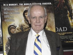(Evan Agostini via AP) Author Cormac McCarthy attends the premiere of “The Road” in New York on Nov. 16, 2009. McCarthy died Tuesday, June 13, 2023, in Sante Fe, N.M., of natural causes, according to publisher Alfred A Knopf.