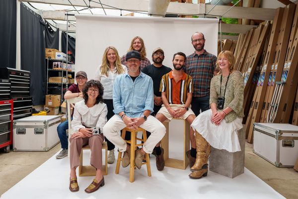 (Trent Nelson  |  The Salt Lake Tribune) The staff at Essential Photo Supply, photographed in their greenhouse-turned-studio space, in Salt Lake City, on Tuesday, June 6, 2023.