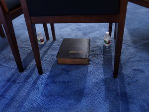 (Tribune file photo) The Bible pictured at the Utah Capitol on Wednesday, January 4, 2017. A review committee in Davis School District determined the religious text should be banned in elementary and middle school libraries. On Monday, June 12, 2023, Utah lawmakers railed the district for that decision.